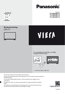 Bruksanvisning Panasonic TX-58DXM710 LED-TV