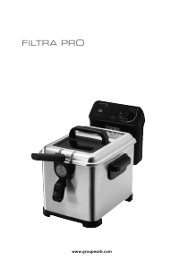 كتيب Tefal 9340047NL Filtra Pro مقلاة عميقة