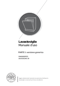 Manuale Bertazzoni DW6083PRTS Lavastoviglie