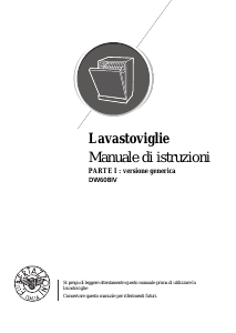 Manuale Bertazzoni DW6083PRV Lavastoviglie