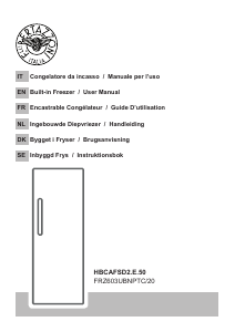 Handleiding Bertazzoni FRZ603UBNPTC/20 Vriezer