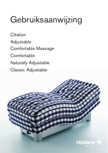 Handleiding Hästens Comfortable Massage Bedframe