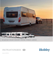 Bruksanvisning Hobby Excellent 540 UFe (2014) Husvagn