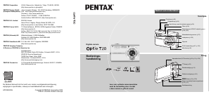 Handleiding Pentax Optio T20 Digitale camera