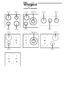 Manual Whirlpool ACM 711/BF Plită