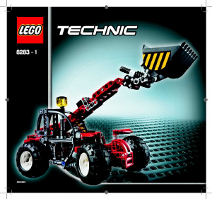 Manual de uso Lego set 8283 Technic Grúa telescópica