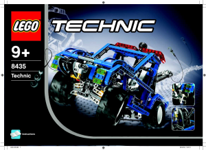 Käyttöohje Lego set 8435 Technic 4WD