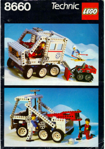 Manual Lego set 8660 Technic Arctic rescue unit