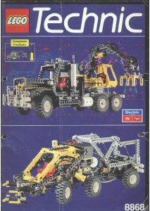 Manual de uso Lego set 8868 Technic Camión