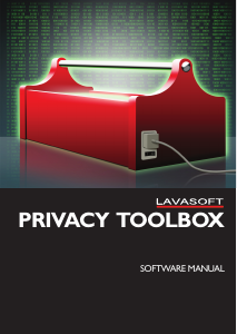 Handleiding Lavasoft Privacy Toolbox