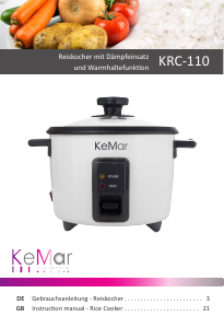 Manual KeMar KRC-110 Rice Cooker