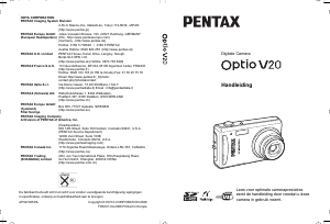 Handleiding Pentax Optio V20 Digitale camera