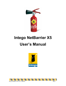 Handleiding Intego NetBarrier X5