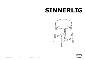 Használati útmutató IKEA SINNERLIG (round) Fellépő