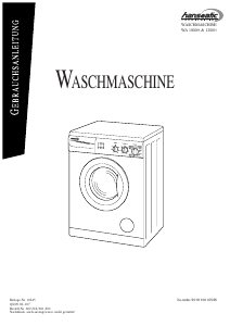 Bedienungsanleitung Hanseatic WA 1000/5 Waschmaschine