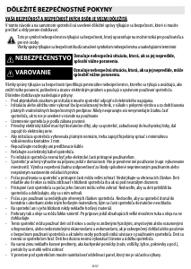 Návod Whirlpool ACM 808/BA/WH Pánt