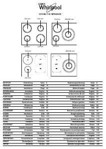 Руководство Whirlpool ACM 808/BA/WH Варочная поверхность