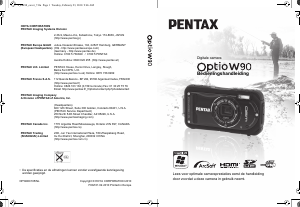 Handleiding Pentax Optio W90 Digitale camera