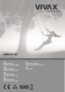 Priručnik Vivax DVB-T2 181 Digitalni prijamnik