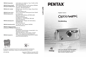 Handleiding Pentax Optio WPi Digitale camera
