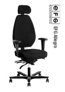Priručnik EFG Allegro Uredska stolica