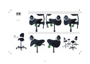 Kasutusjuhend EFG Saddle Seat Kontoritool