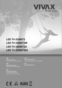 Priručnik Vivax TV-32S60T2S2 LED televizor