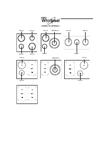 Mode d’emploi Whirlpool ACM 868/BA/IXL Table de cuisson