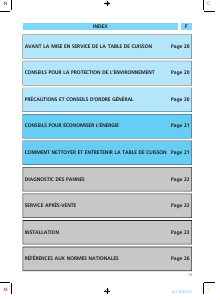 Mode d’emploi Whirlpool AKM 200WH Table de cuisson