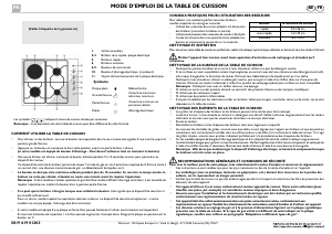 Mode d’emploi Whirlpool AKM 203/NB Table de cuisson