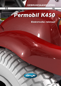 Handleiding Permobil K450 Elektrische rolstoel