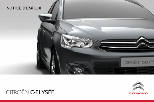 Mode d’emploi Citroën C-Elysee (2012)