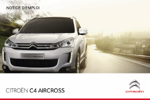 Mode d’emploi Citroën C4 Aircross (2012)