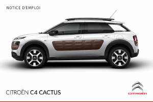 Mode d’emploi Citroën C4 Cactus (2014)