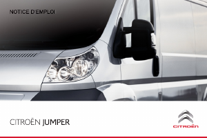 Mode d’emploi Citroën Jumper (2010)