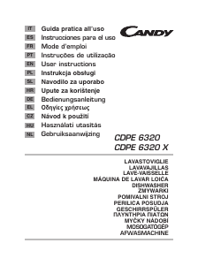 Bedienungsanleitung Candy CDPE 6320 X Geschirrspüler