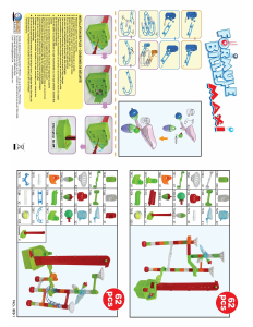 Manual de uso Buki set PM851 Marble Runs Formules billes maxi