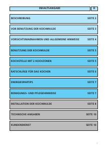 Bedienungsanleitung Whirlpool AKM 605/IX/WP Kochfeld