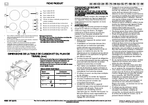 Mode d’emploi Whirlpool AKM 9010/NE Table de cuisson