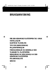 Bruksanvisning Whirlpool AKM 950/NB Kokeplate