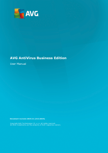 Handleiding AVG AntiVirus Business Edition (2015)