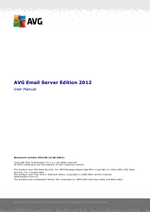 Manual AVG Email Server Edition (2012)