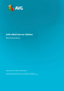 Bedienungsanleitung AVG Email Server Edition (2014)