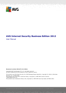 Handleiding AVG Internet Security Business Edition (2012)