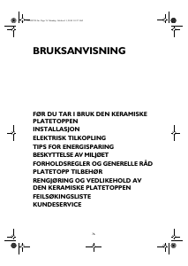 Bruksanvisning Whirlpool AKM 995/BA/01 Kokeplate
