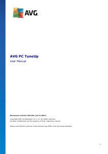 Handleiding AVG PC TuneUp (2013)