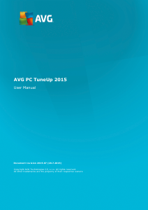 Manual AVG PC TuneUp (2015)