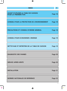 Mode d’emploi Whirlpool AKR 301/NB/S Table de cuisson