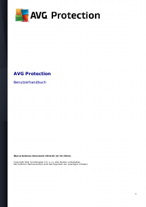 Bedienungsanleitung AVG Protection (2014)