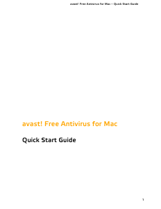 Handleiding Avast Free Antivirus (for Mac)